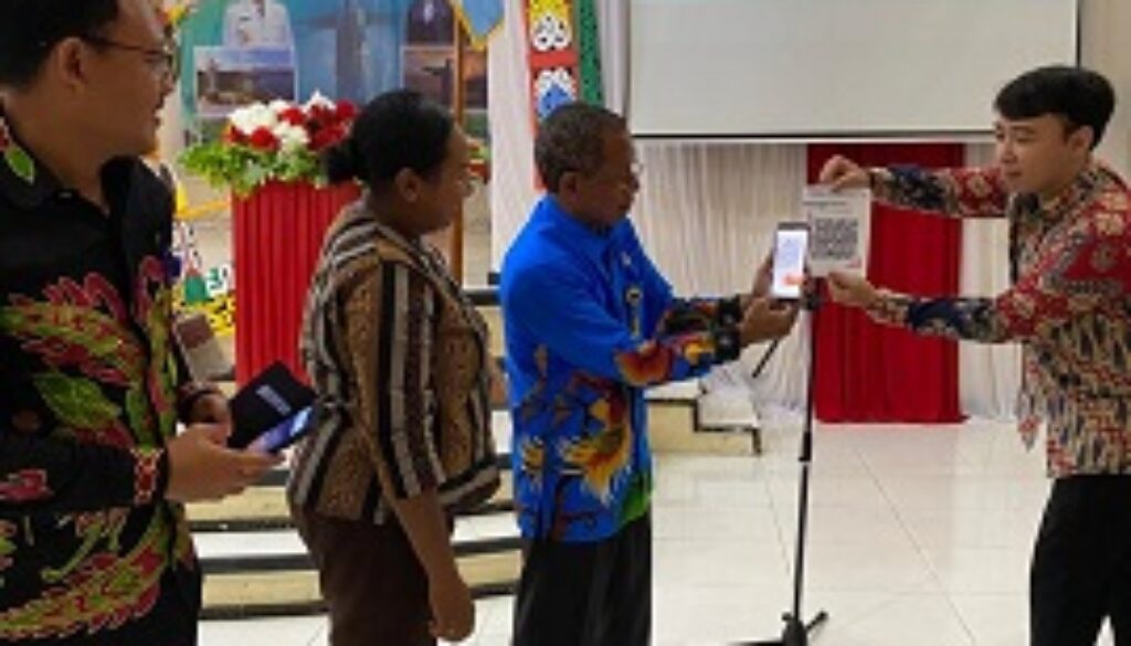 ASN di Pemkab Yapen saat mengikuti sosialisasi penggunaan QRIS ASN di Pemkab Yapen saat mengikuti sosialisasi penggunaan QRIS