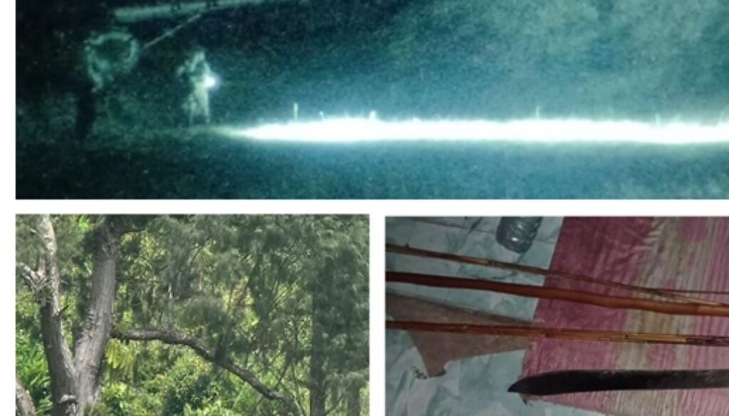 Barang bukti senjata tajam tradisional dan hunian OPM yang ditemukan Apkam serta pergerakan pasukan OPM yang terpantau drone Barang bukti senjata tajam tradisional dan hunian OPM yang ditemukan Apkam serta pergerakan pasukan OPM yang terpantau drone