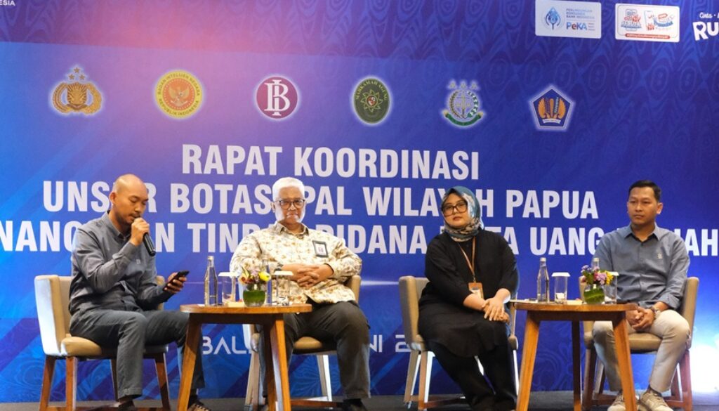 Kegiatan ToT Bank Indonesia Perwakilan Papua bersama BOTASUPAL kepada para penegak hukum di Papua Kegiatan ToT Bank Indonesia Perwakilan Papua bersama BOTASUPAL kepada para penegak hukum di Papua