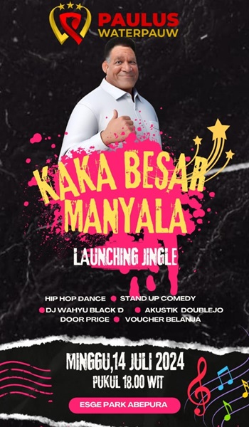 Launching jingle kaka besar PW