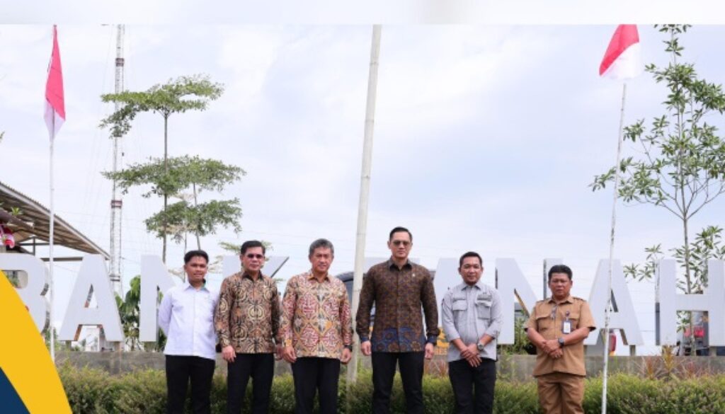 Menteri AHY kunjungi Kantor Badan Bank Tanah di PPU Menteri AHY kunjungi Kantor Badan Bank Tanah di PPU