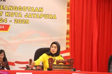 Ketua DPRD Kota Jayapura Sementara Yuli Rahman