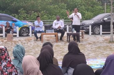 ABR HArus saat kampanye di Grand Royal Koya Barat