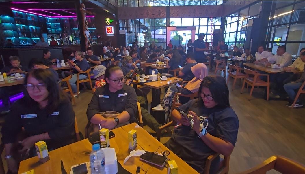 Insan Pers yang hadir pada Media Gatehring PT FI