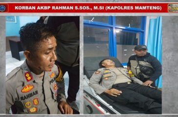 Kapolres Mamberamo Tengah AKBP Rahman korban kena panah
