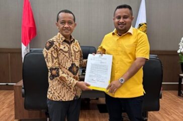 SK Penunjukkan Denny Henry Bonay sebagai Ketua DPR Papua lima tahun kedepan