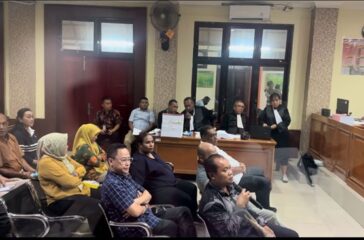 Tujuh orang saksi dihadirkan untuk memberikan kesaksian bagi empat terdakwa dalam kasus Korupsi PON Papua