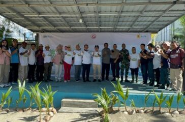 Wakil Wlaikota Jayapura H Rustan Saru hadir di kegiatan Grebek sampah