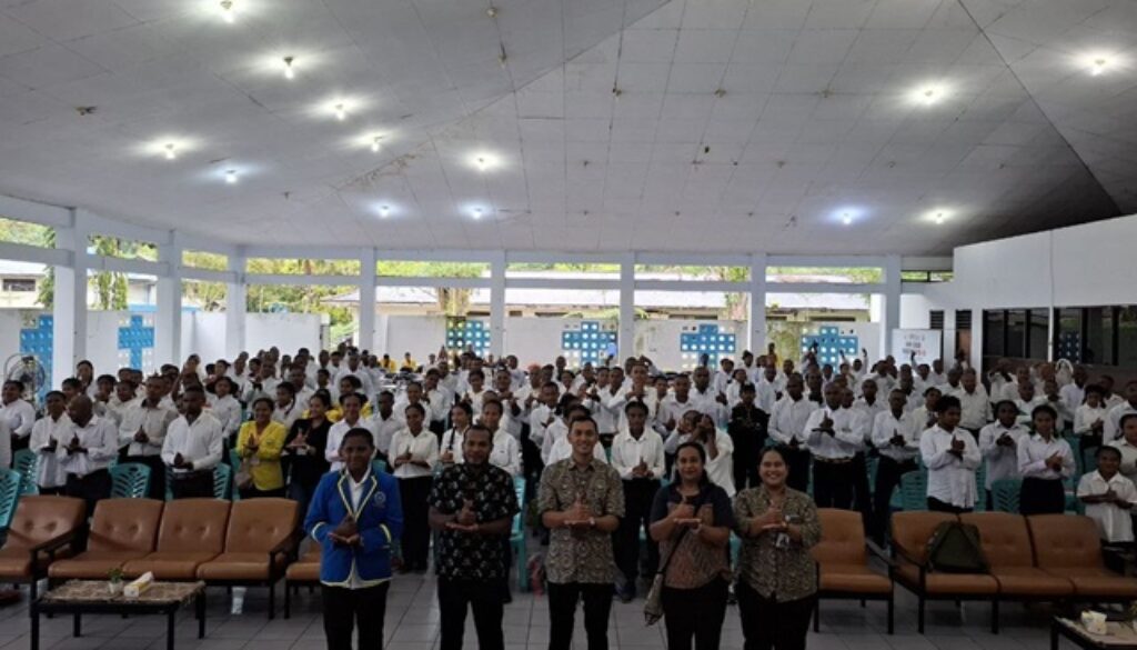 Antusias mahasiswa Universitas OG ikut sosialisasi JKN