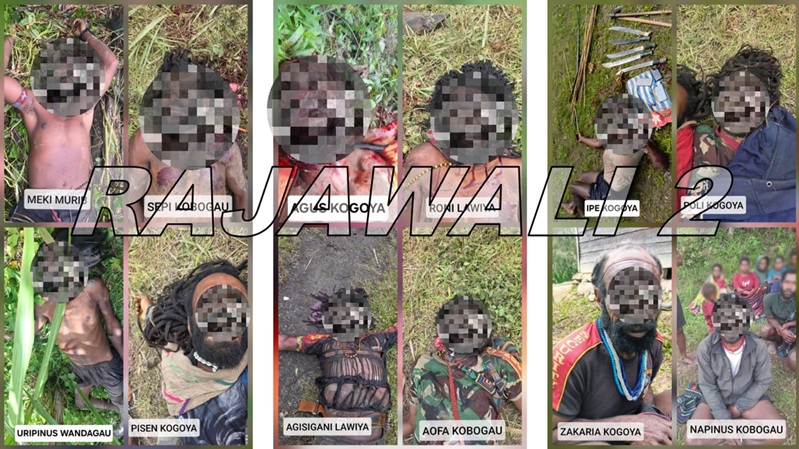 14 Anggota OPM yang tewas saat kontak tembak dengan TNI di Kampung Soanggamu