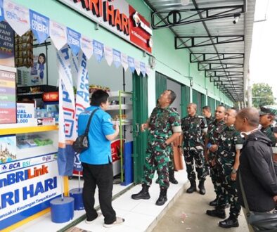 Danrem 172/PWY meninjau Ruko Prikop milik Korem 17/PWY Brigjen TNI Tagor Rio Pasaribu